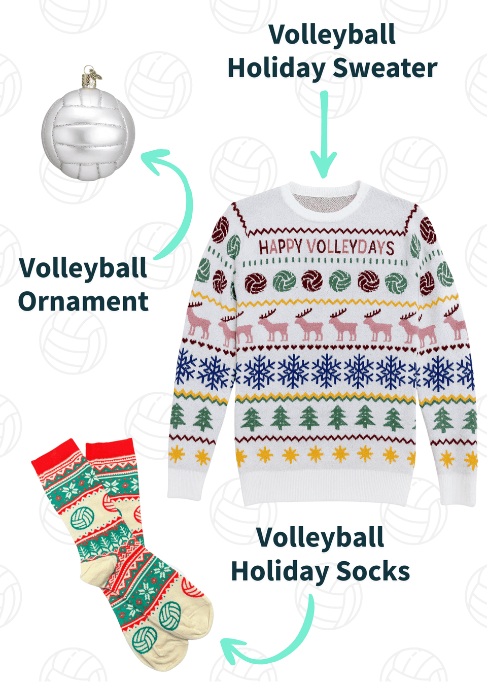 Holiday Volleyball Gift Bundle